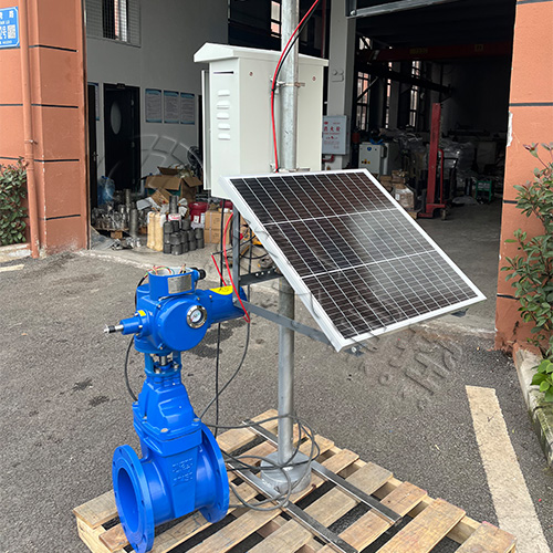 宛城皓久 Z945X-16Q免布线太阳能电动闸阀 农业灌溉 支持远程智能控制